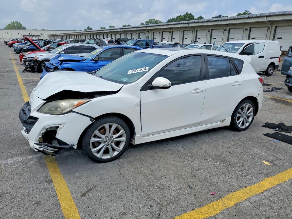 2010 Mazda 3 VIN JM1BL1H50A1216660 COPART salvage auction — FRONT END, KY - CERT OF TITLE-SALVAGE, sold $300 on 2026-07-27 (photo 1)