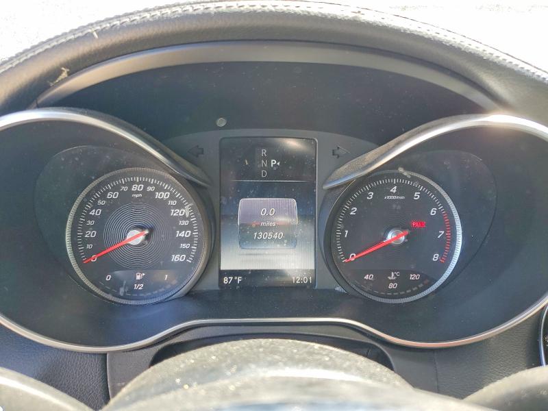 2017 Mercedes-benz C class VIN WDDWJ4JB5HF404425 COPART salvage auction — VANDALISM, CA - SALVAGE CERTIFICATE, sold $4,400 on 2026-08-13 (photo 9)