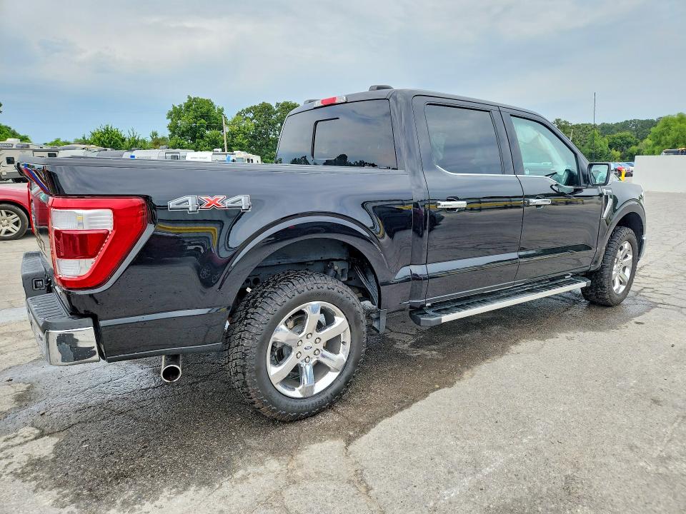 2022 Ford F-150 VIN 1FTEW1EP1NKF10157 COPART salvage auction — SIDE, MO - SALVAGE CERTIFICATE OF TITLE, sold $17,500 on 2026-09-15 (photo 3)