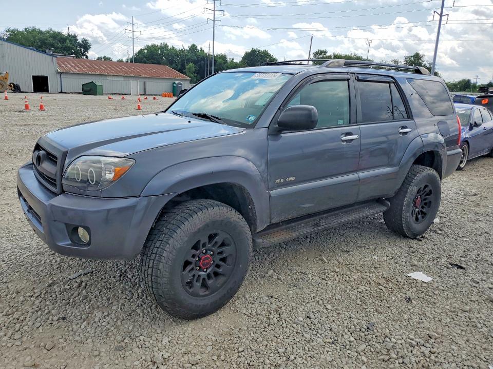 2007 Toyota 4runner VIN JTEBU14R570107434 COPART salvage auction — FRONT END, Wv - Certificate Of Title (P), sold $4,600 on 2026-07-27 (photo 1)