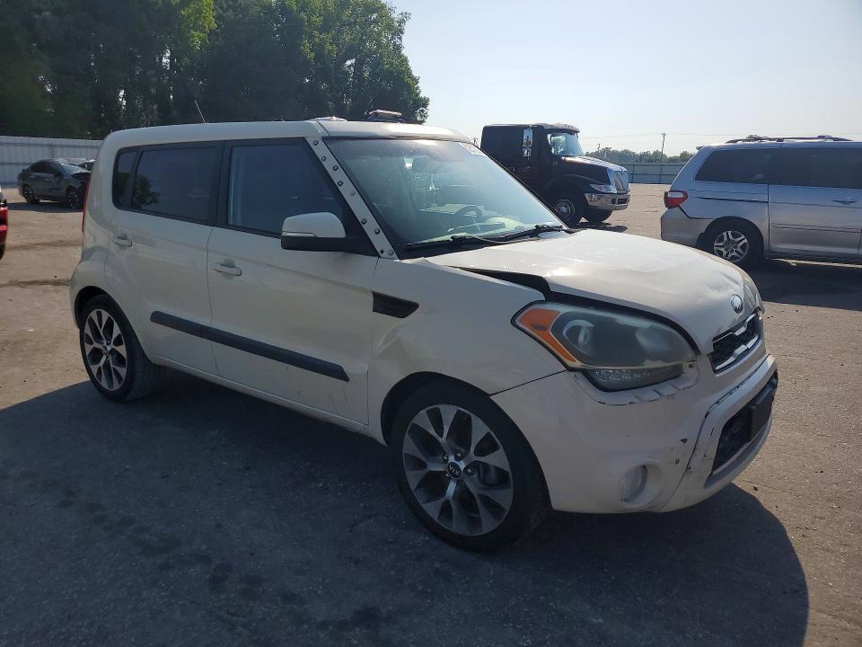 2013 Kia Soul VIN KNDJT2A63D7509765 COPART salvage auction — FRONT END, Nc - Salvage Certificate Of Title, sold $250 on 2026-07-28 (photo 4)