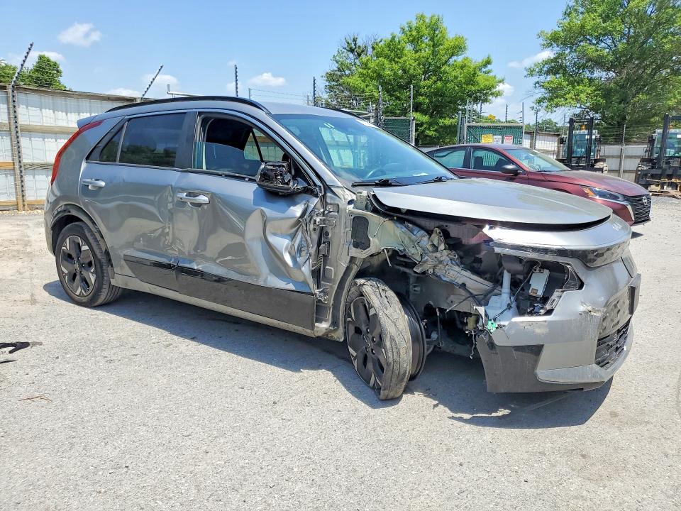 2023 Kia Niro VIN KNDCR3L1XP5073091 COPART salvage auction — FRONT END, VA - CERT OF TITLE - SALVAGE, sold $2,750 on 2026-07-29 (photo 4)