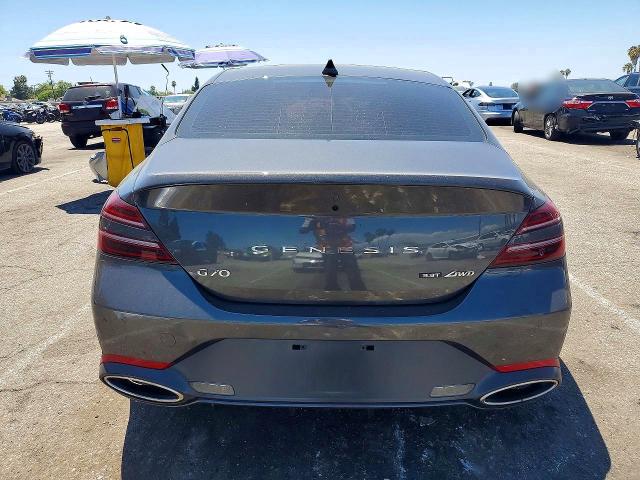 2026 Genesis G70 VIN KMTG54SE7TU170631 COPART salvage auction — FRONT END, Ca - Salvage Certificate, sold $7,600 on 2026-08-28 (photo 6)
