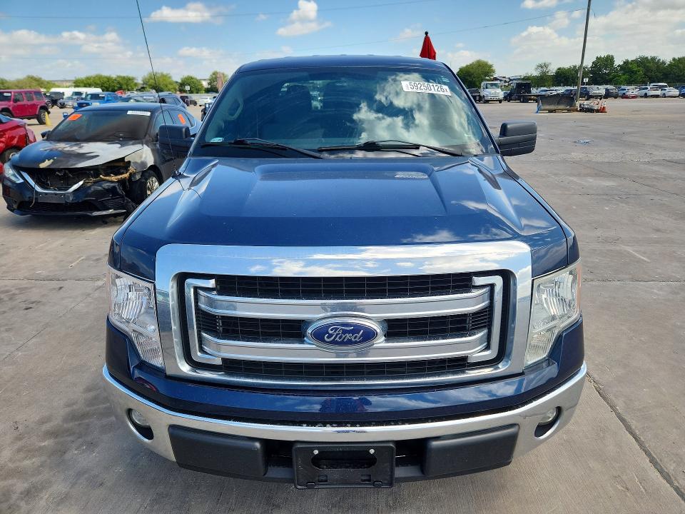 2014 Ford F-150 VIN 1FTEW1CM6EKE19118 COPART salvage auction — REAR END, Tx - Salvage Vehicle Title, sold $3,400 on 2026-07-09 (photo 5)