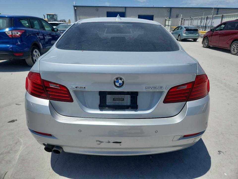 2014 BMW 5er VIN WBA5A7C55ED619645 COPART salvage auction — FRONT END, Tx - Salvage Vehicle Title, sold $2,600 on 2026-08-21 (photo 6)