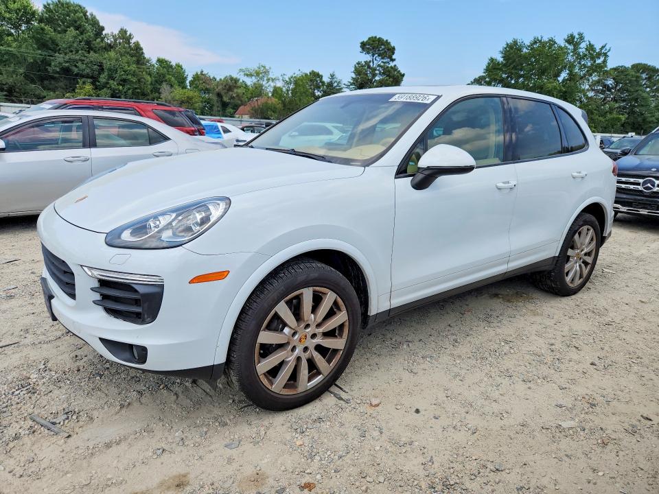 2017 Porsche Cayenne VIN WP1AA2A21HKA85751 COPART salvage auction — MECHANICAL, Va - Cert Of Title - Salvage, sold $2,750 on 2026-07-28 (photo 1)
