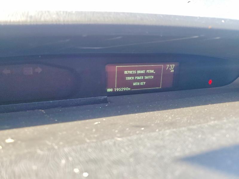 2010 Toyota Prius VIN JTDKN3DU3A1252149 COPART salvage auction — MECHANICAL, CA - DIS/DLR/EXP ONLY CLEAN TITLE, sold $950 on 2026-07-30 (photo 9)