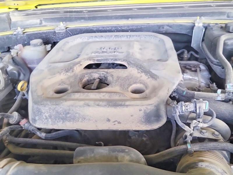 2023 Jeep Wrangler / VIN 1C4HJXKN3PW611892 COPART salvage auction — NORMAL WEAR, Ia - Certificate Of Title (P), sold $12,800 on 2026-08-07 (photo 7)