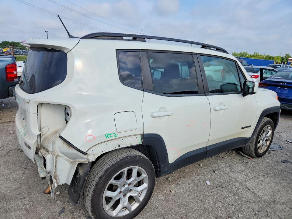 2015 Jeep Renegade VIN ZACCJBBT8FPC40820 COPART salvage auction — REAR END, In - Cert Of Title-Salvage Title, sold $275 on 2026-07-24 (photo 3)