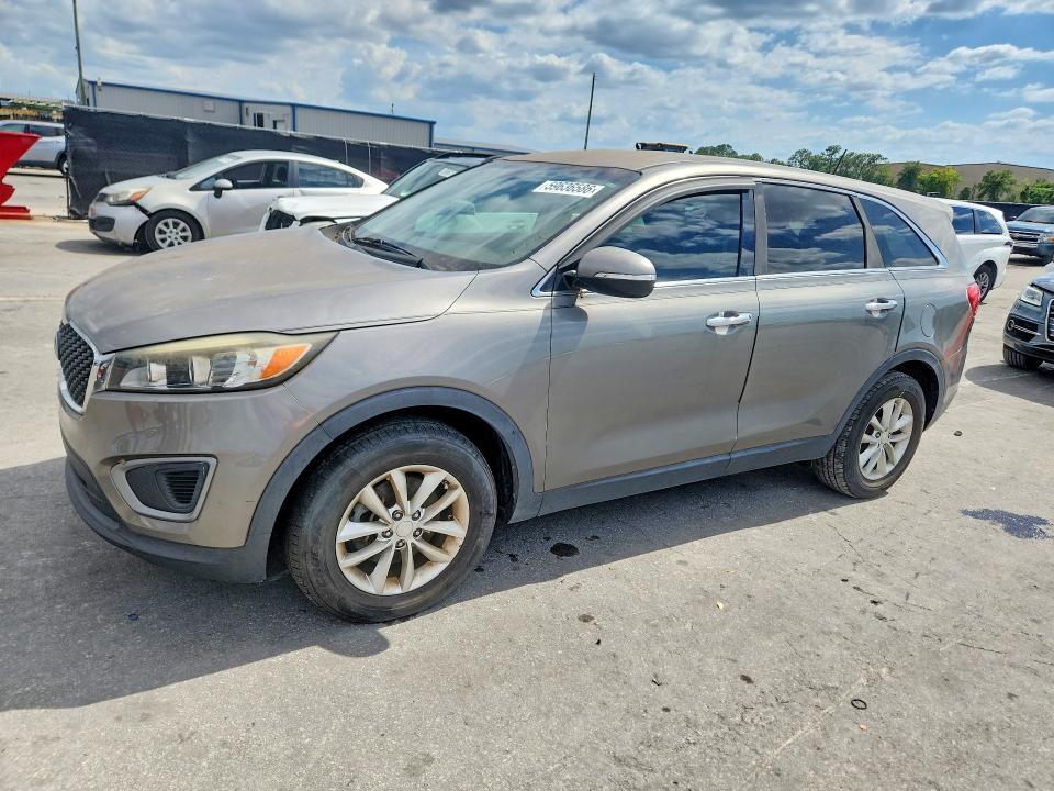 2016 Kia VIN 5XYPG4A38GG115704 COPART salvage auction — MECHANICAL, Fl - Certificate Of Title, sold $2,100 on 2026-07-14 (photo 1)