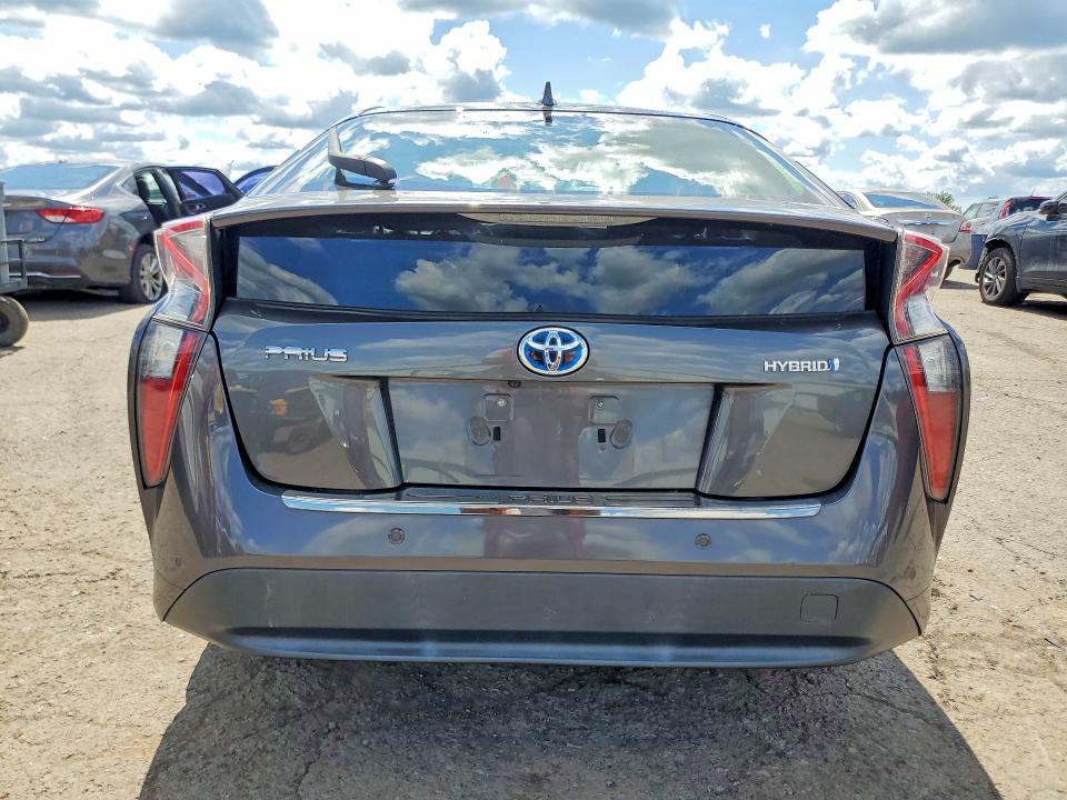 2018 Toyota Prius VIN JTDKARFU9J3546817 COPART salvage auction — SIDE, PA - CERTIFICATE OF SALVAGE, sold $3,100 on 2026-07-24 (photo 6)