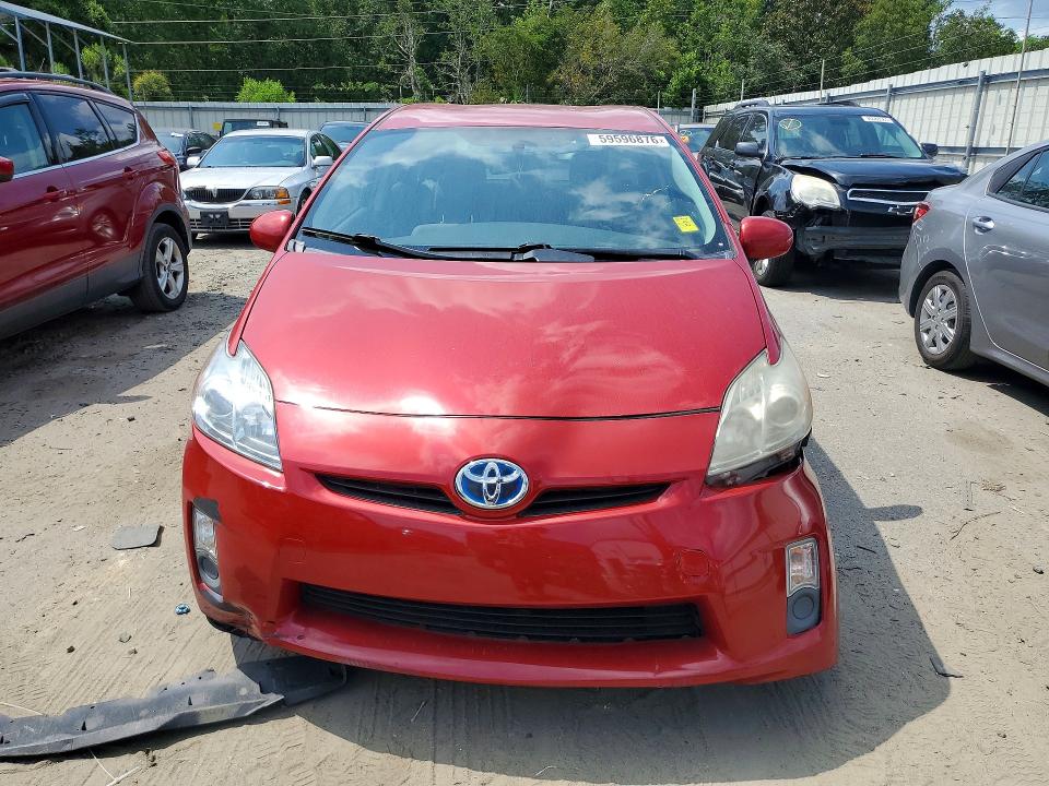 2010 Toyota Prius VIN JTDKN3DU8A0118081 COPART salvage auction — FRONT END, Sc - Certificate Of Title, sold $725 on 2026-07-07 (photo 5)