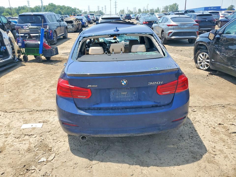2018 BMW 3er VIN WBA8A3C53JA488331 COPART salvage auction — FRONT END, Mi - Certificate Of Title, sold $325 on 2026-07-17 (photo 6)