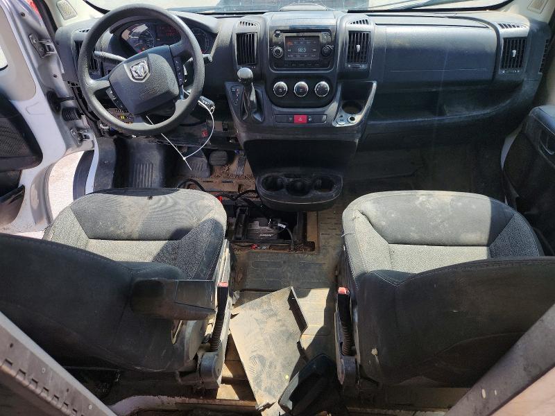 2017 Ram Promaster 2500 VIN 3C6TRVCG4HE528031 COPART salvage auction — REAR END, Mo - Certificate Of Title, sold $2,650 on 2026-07-31 (photo 8)