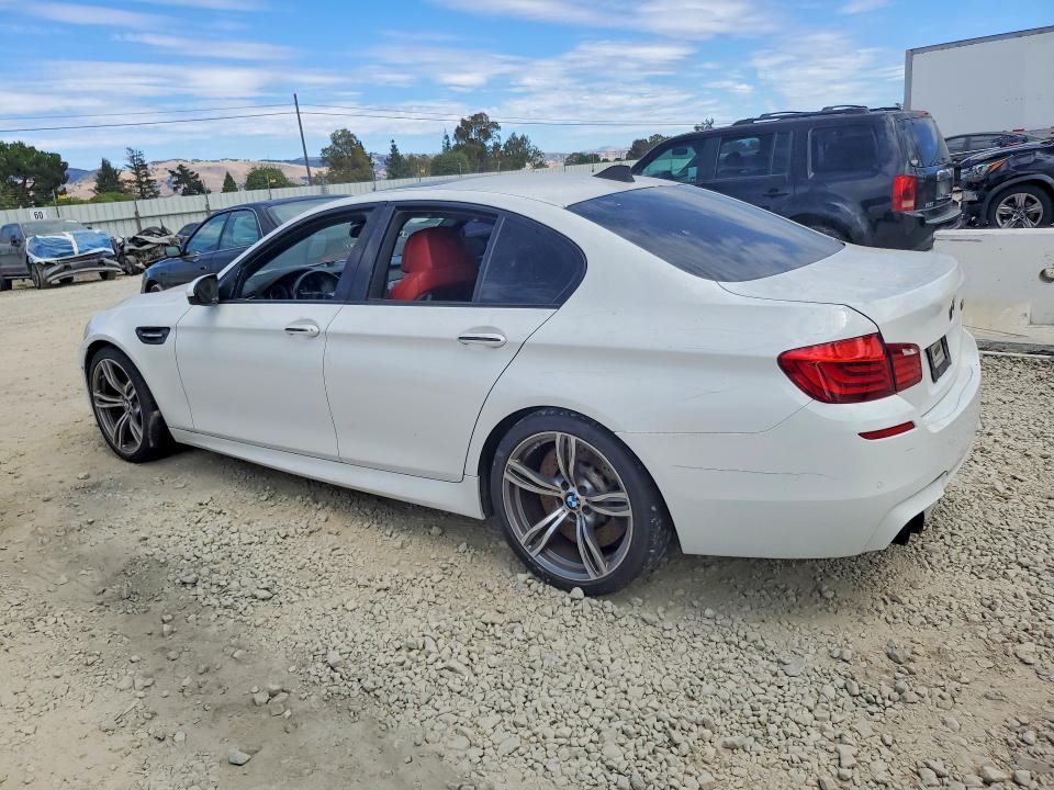 2013 BMW M5 VIN WBSFV9C5XDC774051 COPART salvage auction — VANDALISM, CA - SALVAGE CERTIFICATE, sold $2,600 on 2026-07-28 (photo 2)