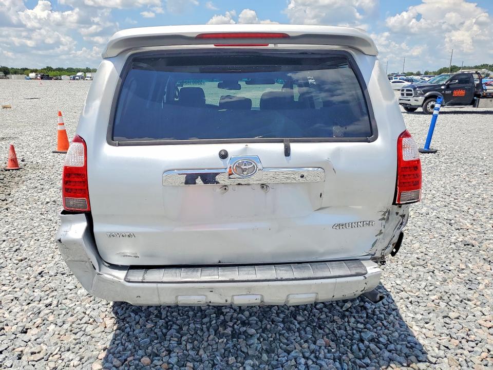 2007 Toyota 4runner VIN JTEZU14R778091270 COPART salvage auction — REAR END, Fl - Cert Of Title Slvg Rebuildable, sold $2,450 on 2026-07-10 (photo 6)