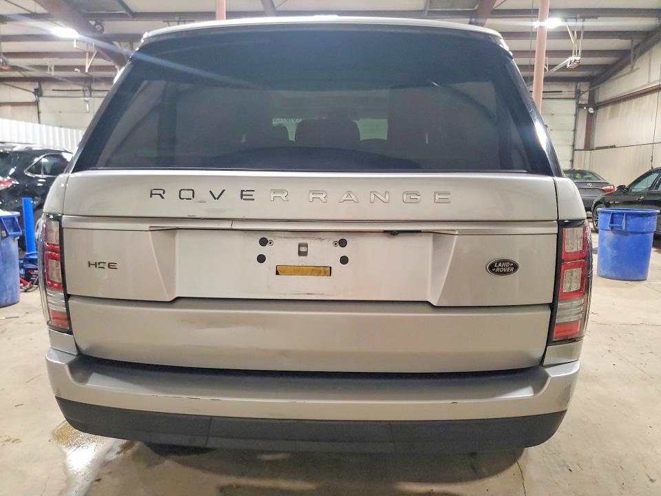2013 Land rover RANGE ROVER VIN SALGS2DF6DA123023 COPART salvage auction — REAR END, Pa - Certificate Of Salvage, sold $4,050 on 2026-07-28 (photo 6)