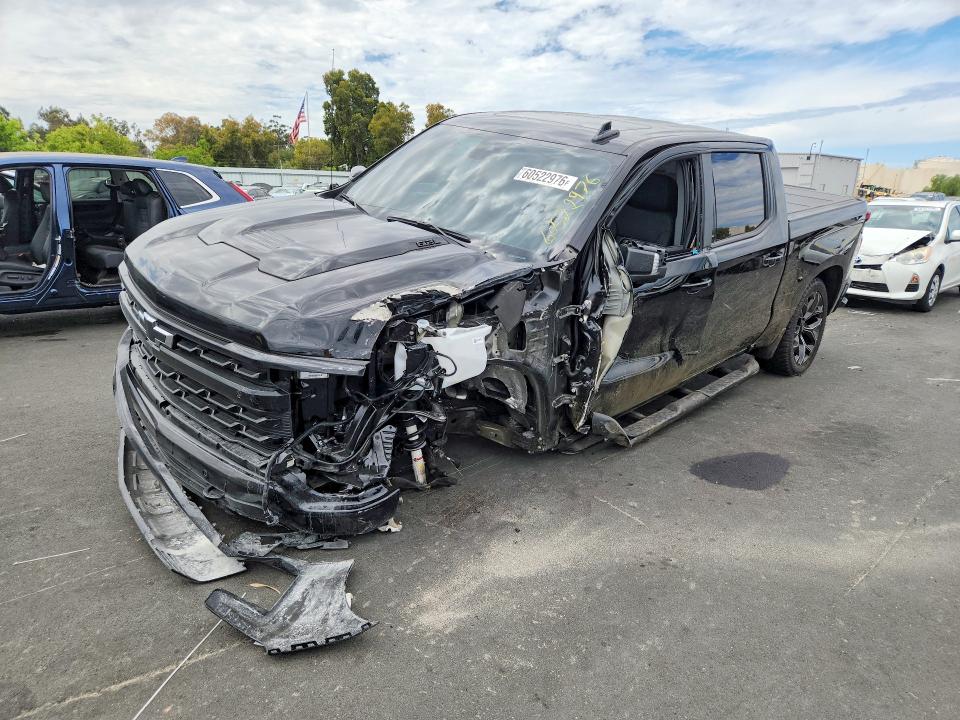 2026 Chevrolet Silverado 1500 VIN 3GCUKFEL7TG296667 COPART salvage auction — FRONT END, CA - SALVAGE CERTIFICATE, sold $21,200 on 2026-08-19 (photo 1)