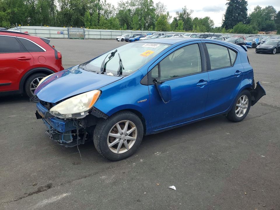 2012 Toyota VIN JTDKDTB3XC1014072 COPART salvage auction — REAR END, Wa - Bill Of Sale, sold $375 on 2026-07-29 (photo 1)