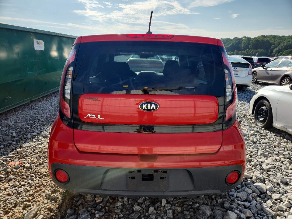 2019 Kia Soul VIN KNDJN2A20K7662530 COPART salvage auction — MECHANICAL, Ga - Certificate Of Title, sold $1,800 on 2026-07-07 (photo 6)