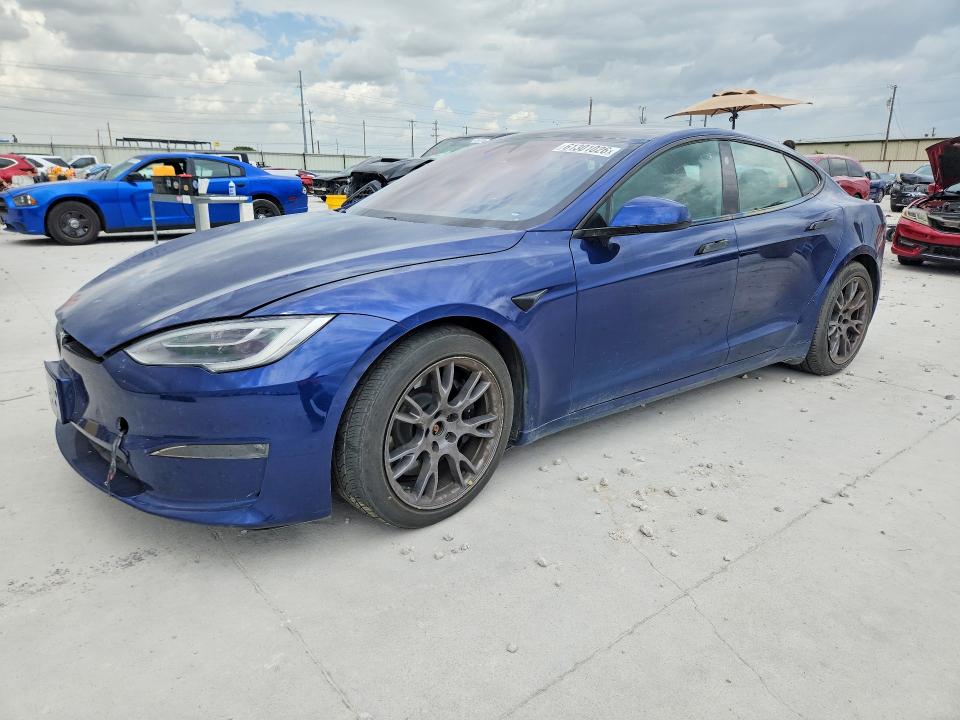 2022 Tesla Model s VIN 5YJSA1E5XNF458752 — COPART salvage auction photo