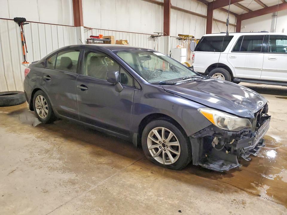 2013 Subaru Impreza VIN JF1GJAC6XDH033117 COPART salvage auction — FRONT END, Pa - Certificate Of Salvage, sold $1,050 on 2026-07-31 (photo 4)