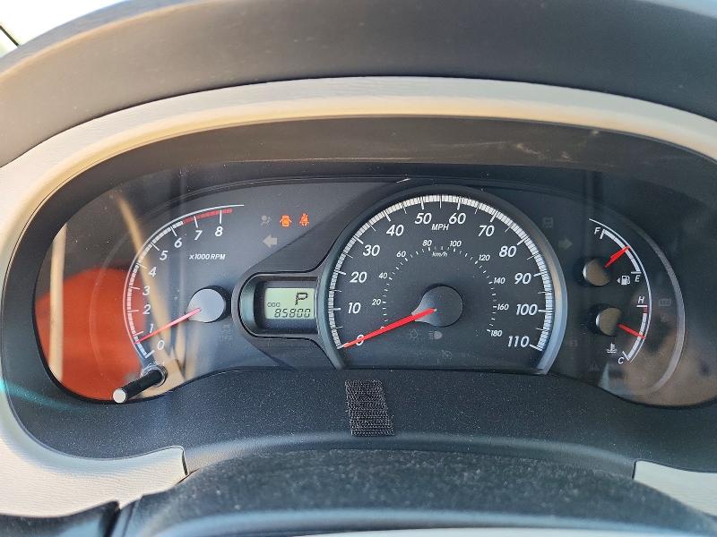 2012 Toyota Sienna VIN 5TDKK3DC1CS204770 COPART salvage auction — FRONT END, Ca - Salvage Certificate, sold $1,250 on 2026-07-28 (photo 9)
