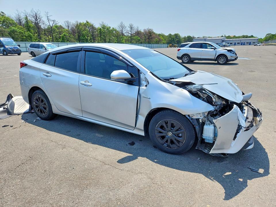 2019 Toyota Prius VIN JTDKARFU7K3097266 COPART salvage auction — FRONT END, Ny - Mv-907A Salvage Certificate, sold $3,700 on 2026-07-13 (photo 4)