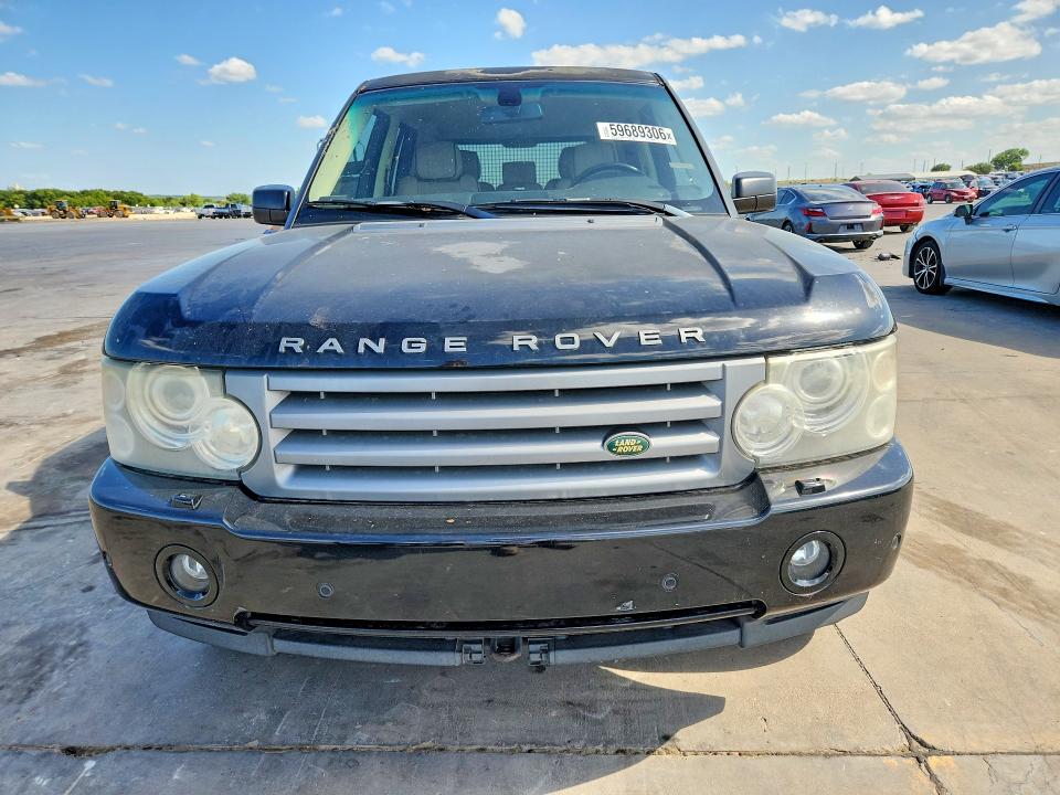 2008 Land rover RANGE ROVER VIN SALMF15468A295928 COPART salvage auction — NORMAL WEAR, Tx - Certificate Of Title, sold $725 on 2026-07-09 (photo 5)