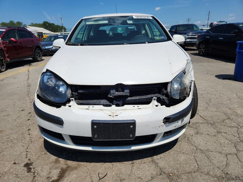 2007 Volkswagen Golf VIN WVWAR71K67W108407 COPART salvage auction — FRONT END, Pa - Certificate Of Salvage, sold $475 on 2026-07-31 (photo 5)
