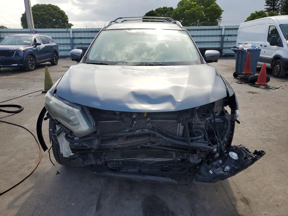 2018 Nissan Rogue VIN KNMAT2MT5JP530307 COPART salvage auction — FRONT END, Fl - Cert Of Title Slvg Rebuildable, sold $2,500 on 2026-07-27 (photo 5)