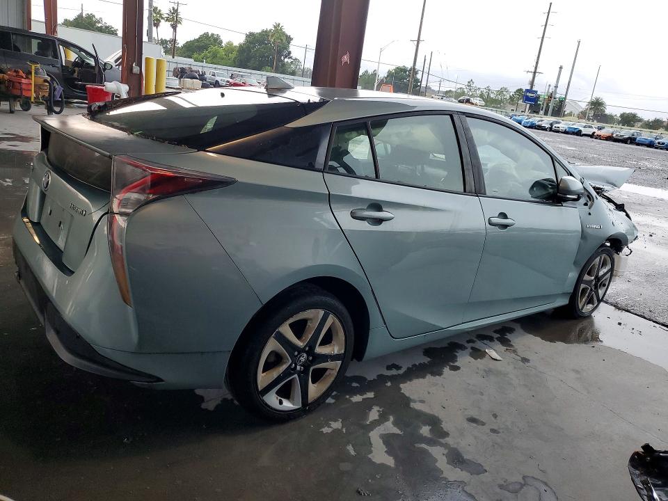 2016 Toyota Prius VIN JTDKARFU6G3029354 COPART salvage auction — WATER/FLOOD, FL - CERT OF TITLE-SLVG REBLD FLOOD, sold $10 on 2026-07-28 (photo 3)