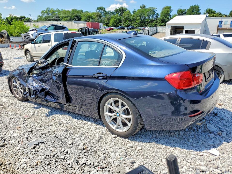 2015 BMW 3er VIN WBA3B5G55FNS12620 COPART salvage auction — SIDE, Oh - Cert Of Title-Salvage, sold $1,150 on 2026-07-31 (photo 2)