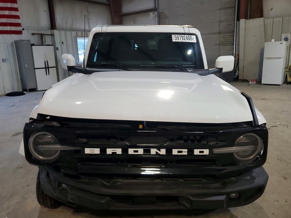 2025 Ford Bronco VIN 1FMEE8BP8SLB50452 COPART salvage auction — FRONT END, Ma - Cert Of Title-Salvage, sold $18,800 on 2026-07-29 (photo 5)