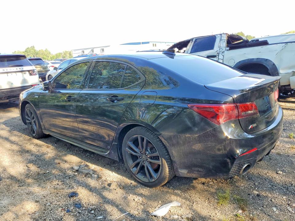2020 Acura Tlx VIN 19UUB3F6XLA801432 COPART salvage auction — VANDALISM, On - Permit No Brand - Unfit, sold $15,300 on 2026-07-28 (photo 2)