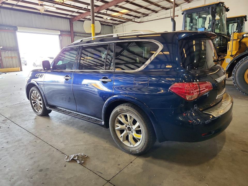 2015 Infiniti Qx80 VIN JN8AZ2NFXF9574150 COPART salvage auction — FRONT END, Fl - Cert Of Title Slvg Rebuildable, sold $6,500 on 2026-07-27 (photo 2)