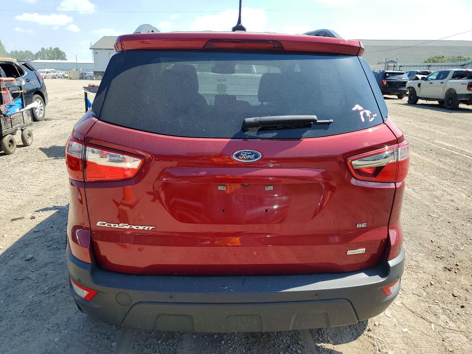 2020 Ford Ecosport VIN MAJ3S2GE3LC320975 COPART salvage auction — FRONT END, Mi - Certificate Of Title, sold $1,650 on 2026-07-22 (photo 6)