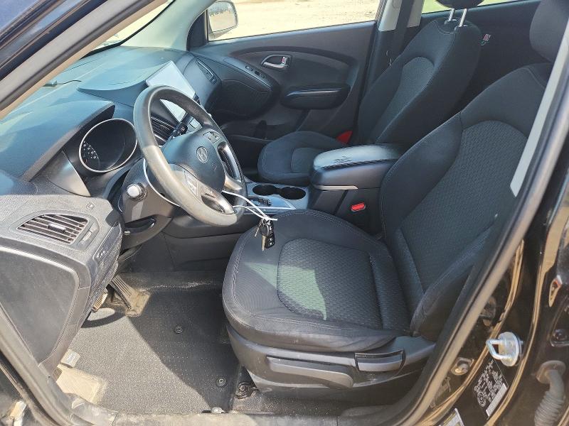 2011 Hyundai Tucson VIN KM8JT3AC3BU257814 COPART salvage auction — FRONT END, AB - BOS - SALVAGE, sold $150 on 2026-07-16 (photo 7)