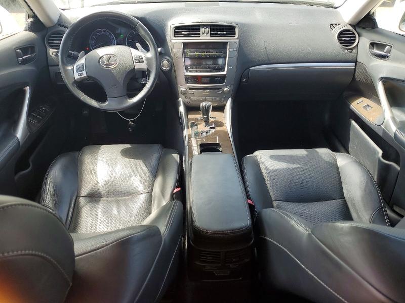 2012 Lexus Is VIN JTHBF5C27C5168211 COPART salvage auction — REAR END, CA - DIS/DLR/EXP ONLY CLEAN TITLE, sold $725 on 2026-07-24 (photo 8)