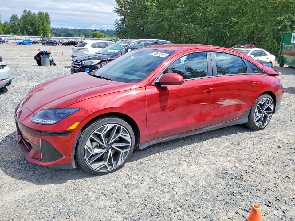 2023 Hyundai Ioniq 6 VIN KMHM34AC9PA022782 — COPART salvage auction photo
