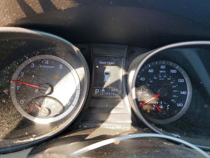 2014 Hyundai VIN 5XYZTDLB9EG162178 COPART salvage auction — NORMAL WEAR, Ms - Certificate Of Title, sold $1,775 on 2026-07-25 (photo 9)