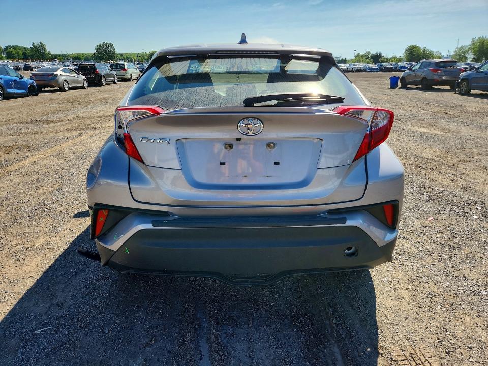 2019 Toyota C-hr VIN JTNKHMBX6K1038845 COPART salvage auction — REAR END, On - Permit Irrepairable, sold $4,050 on 2026-07-28 (photo 6)