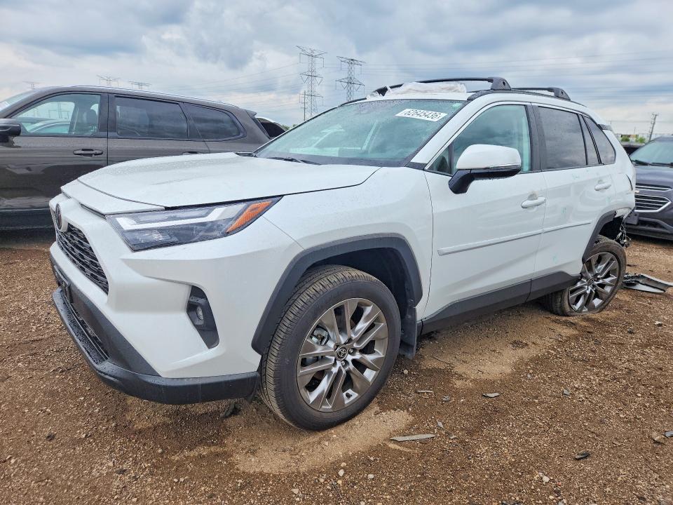 2025 Toyota Rav 4 VIN 2T3A1RFV8SW498780 — COPART salvage auction photo