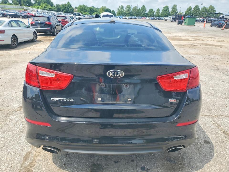 2015 Kia Optima VIN 5XXGM4A78FG478924 COPART salvage auction — FRONT END, Mo - Salvage Certificate Of Title, sold $175 on 2026-07-28 (photo 6)