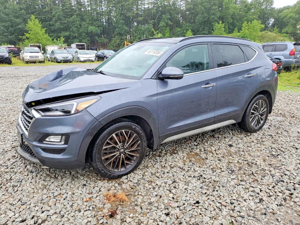 2021 Hyundai VIN KM8J3CAL9MU296488 COPART salvage auction — FRONT END, Ma - Certificate Of Title (P), sold $7,700 on 2026-07-29 (photo 1)