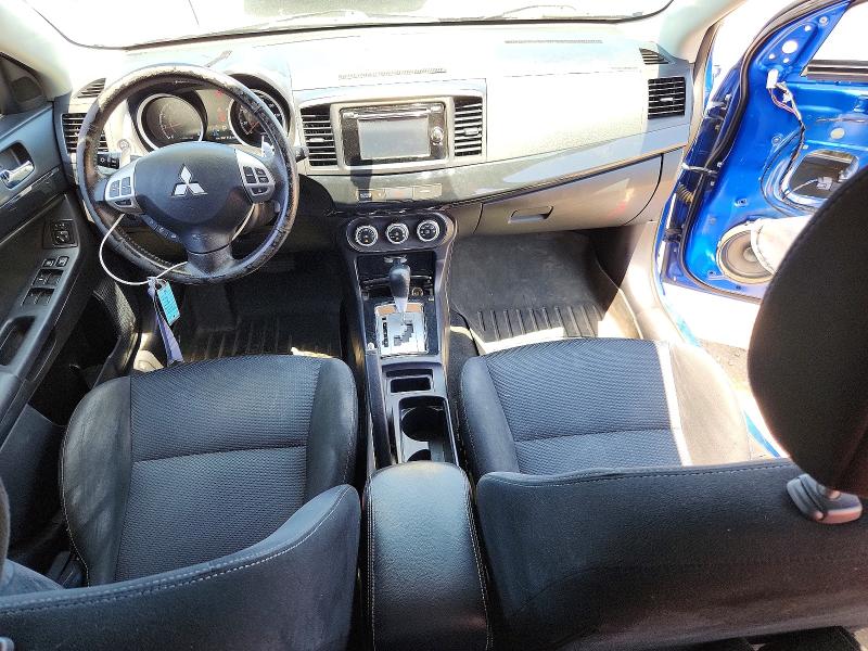 2015 Mitsubishi Lancer VIN JA32U8FW0FU024094 COPART salvage auction — FRONT END, Az - Cert Of Title - Salvage, sold $1,400 on 2026-07-17 (photo 8)