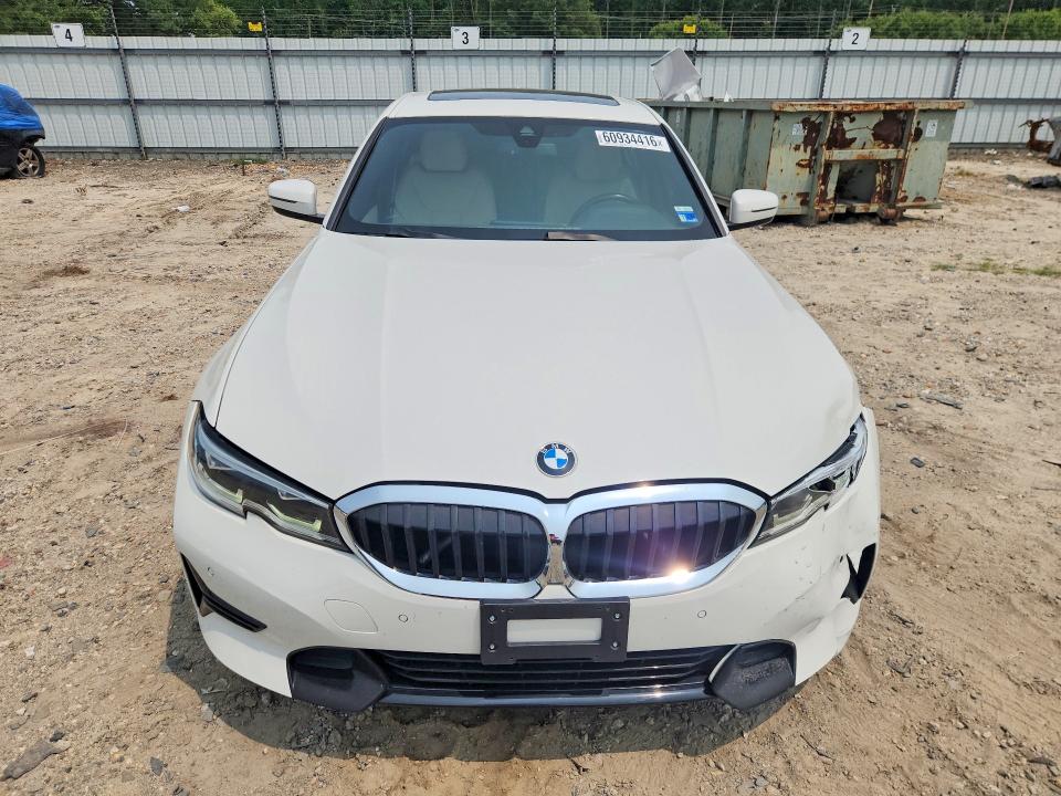2019 BMW 3er VIN WBA5R7C55KAJ82171 COPART salvage auction — FRONT END, Va - Cert Of Title - Salvage, sold $12,500 on 2026-08-25 (photo 5)