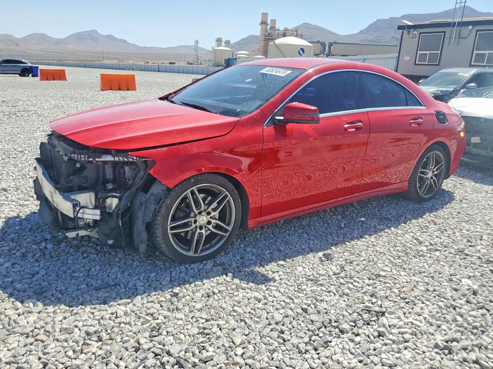 2017 Mercedes-benz Cla-klasse VIN WDDSJ4EB6HN424097 COPART salvage auction — FRONT END, Nv - Salvage Title, sold $2,500 on 2026-08-19 (photo 1)