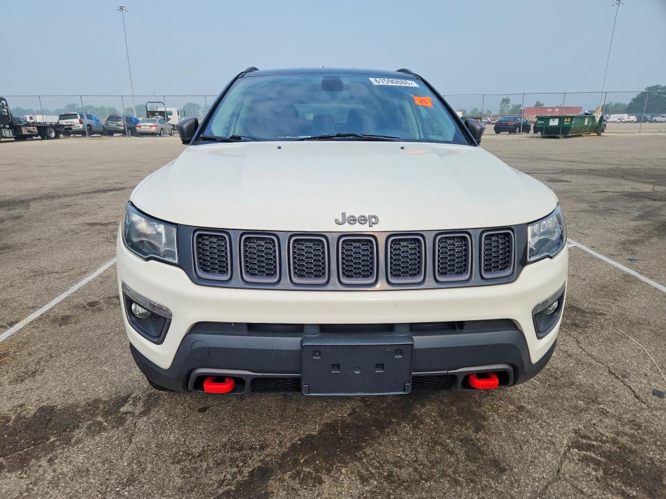 2019 Jeep Compass VIN 3C4NJDDB7KT659382 COPART salvage auction — REAR END, Oh - Certificate Of Title, sold $2,300 on 2026-07-30 (photo 5)