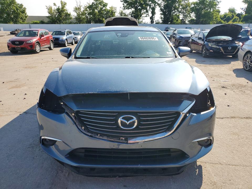 2016 Mazda 6 VIN JM1GJ1W57G1431377 COPART salvage auction — FRONT END, Id - Salvage Certificate Of Title, sold $225 on 2026-07-21 (photo 5)